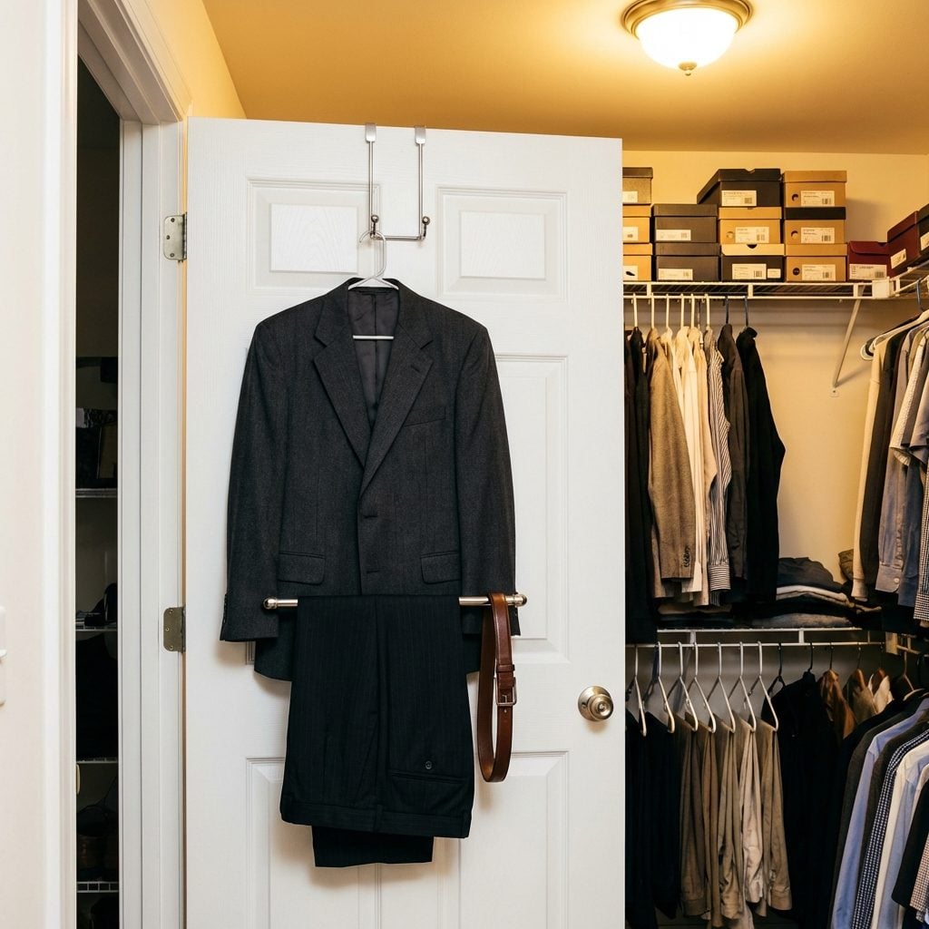 The Valet Hook on the Back of the Closet Door