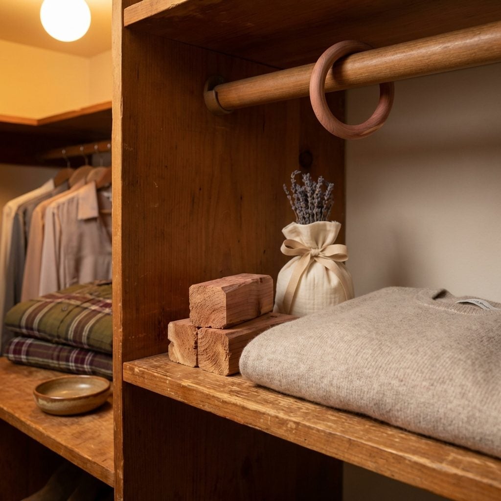 Scented Cedar Blocks and Drawer Sachets