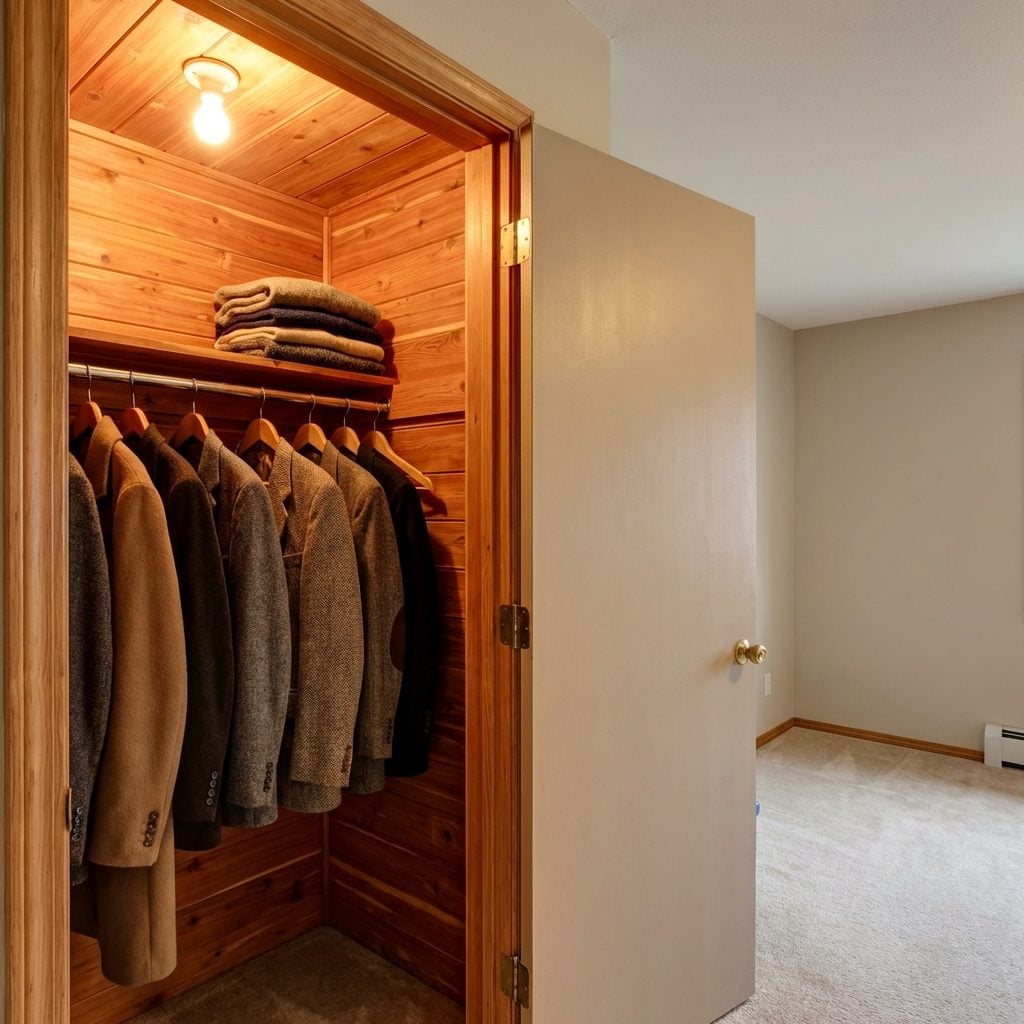 Cedar-Lined Closet Walls That Smelled Like Someone Genuinely Had It Together
