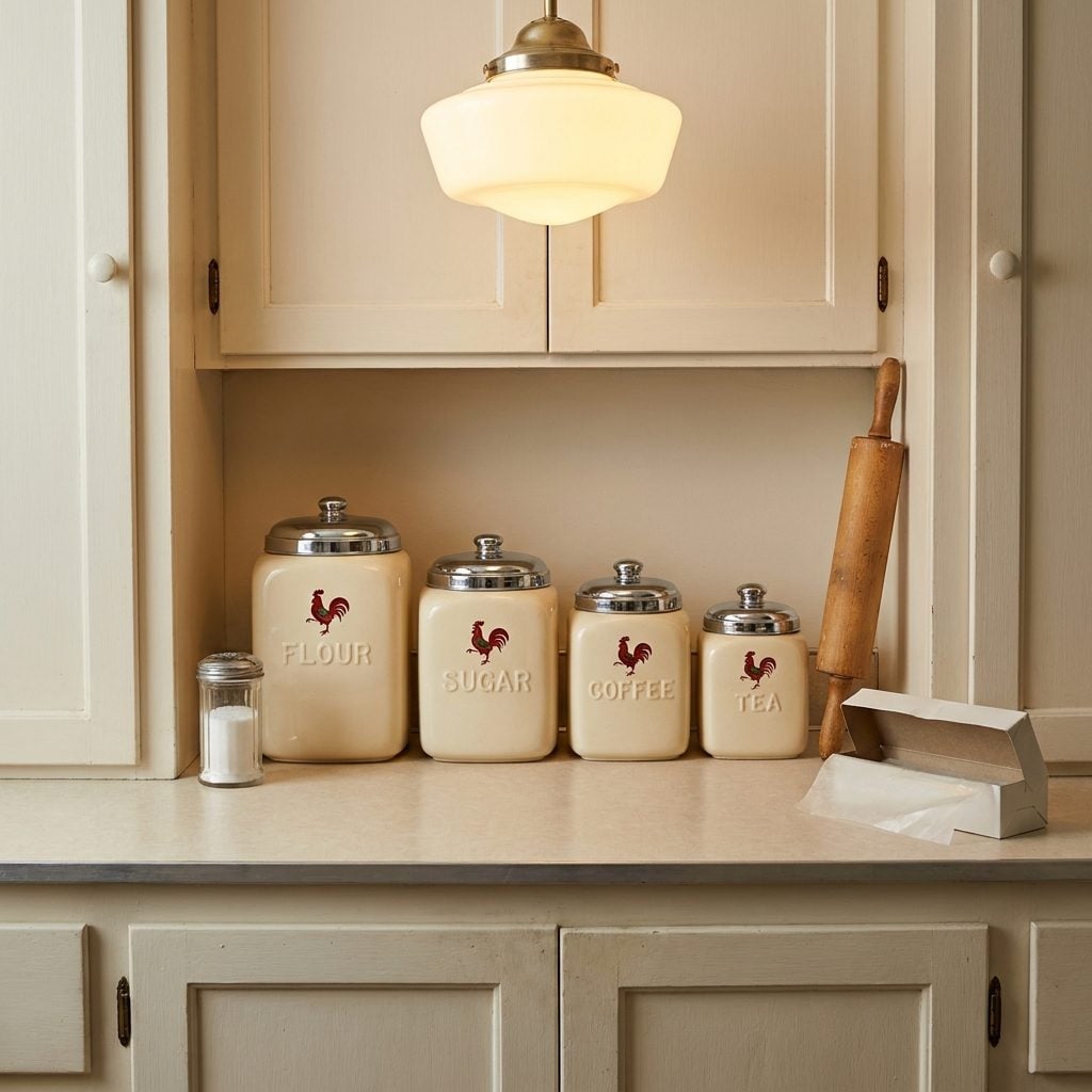 The Matching Canister Set That Held Everything in One Tidy Row