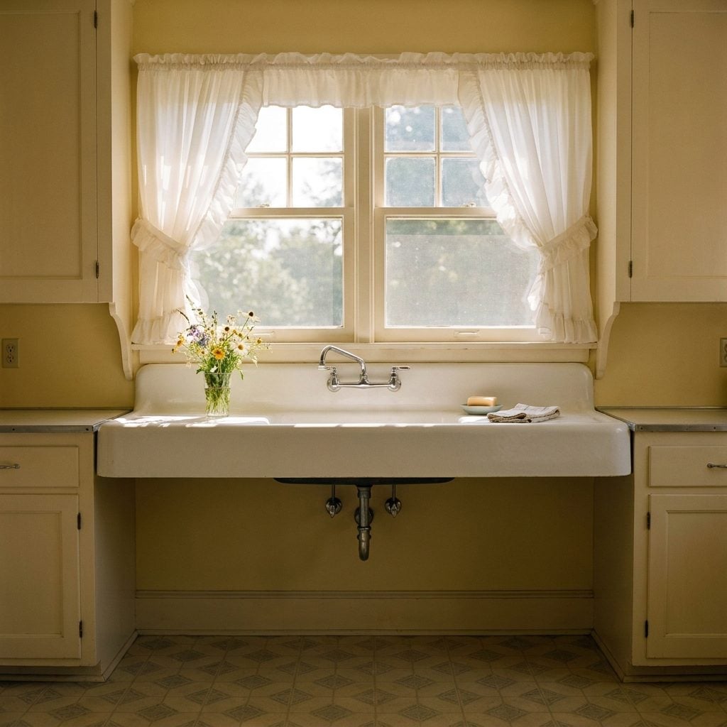 The Single Window Above the Sink That Framed the Whole Kitchen