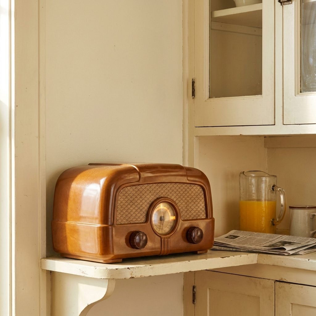 The Bakelite Kitchen Radio That Played the Same Programs Every Morning
