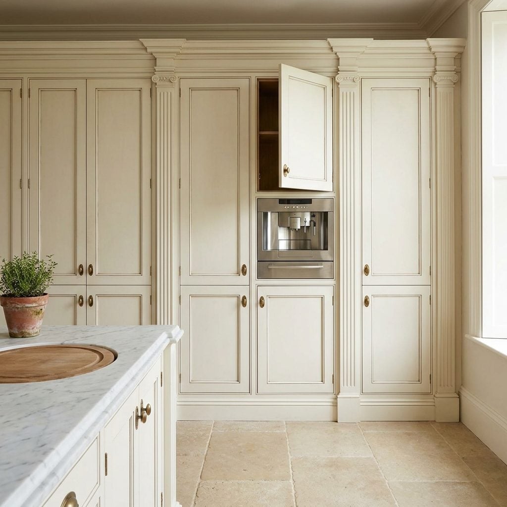 Every Appliance Disappeared Into the Woodwork, Literally