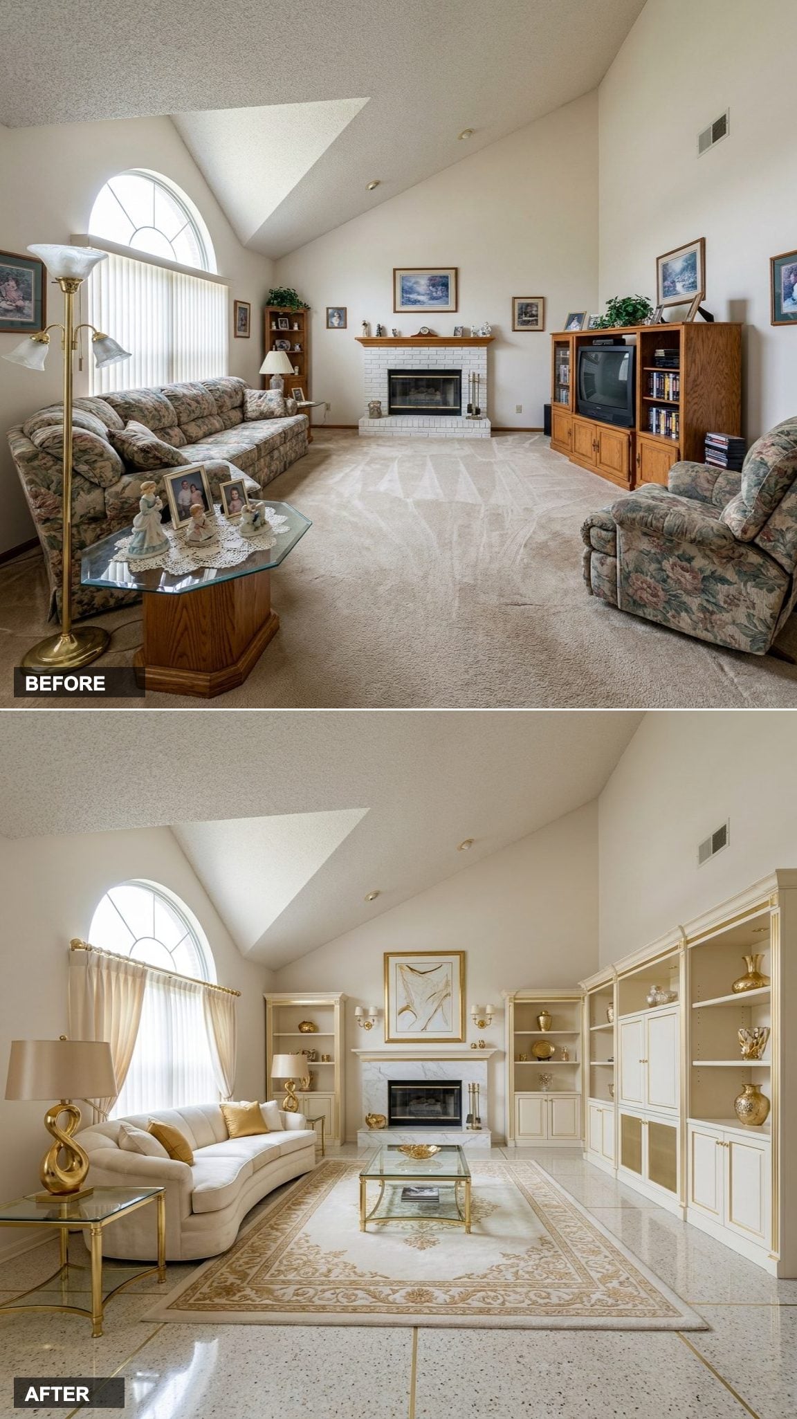 Atomic Ranch Revival in Turquoise, Walnut, and Starburst Gold