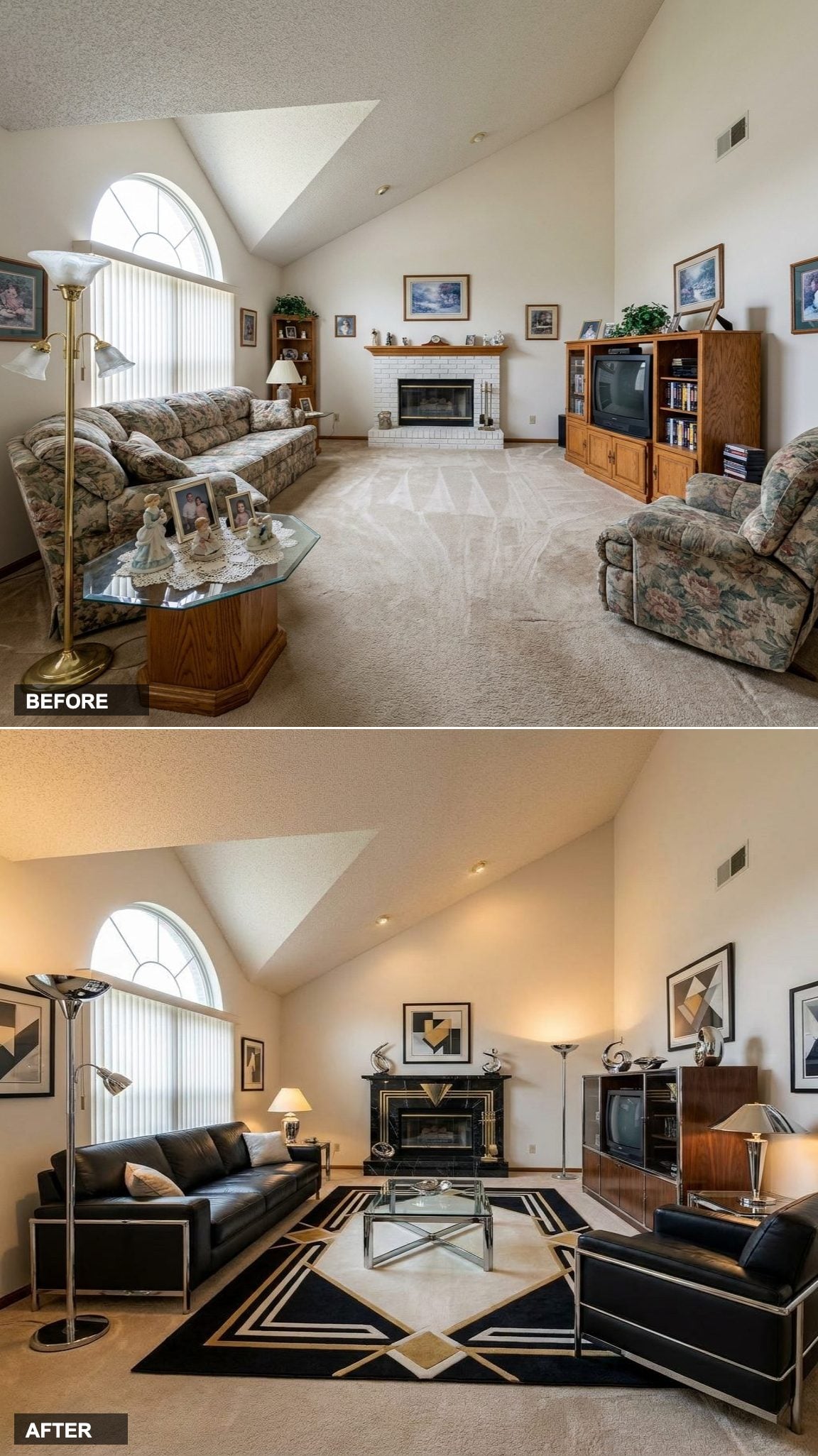 Palm Springs Desert Modern in Blush Pink and Terrazzo