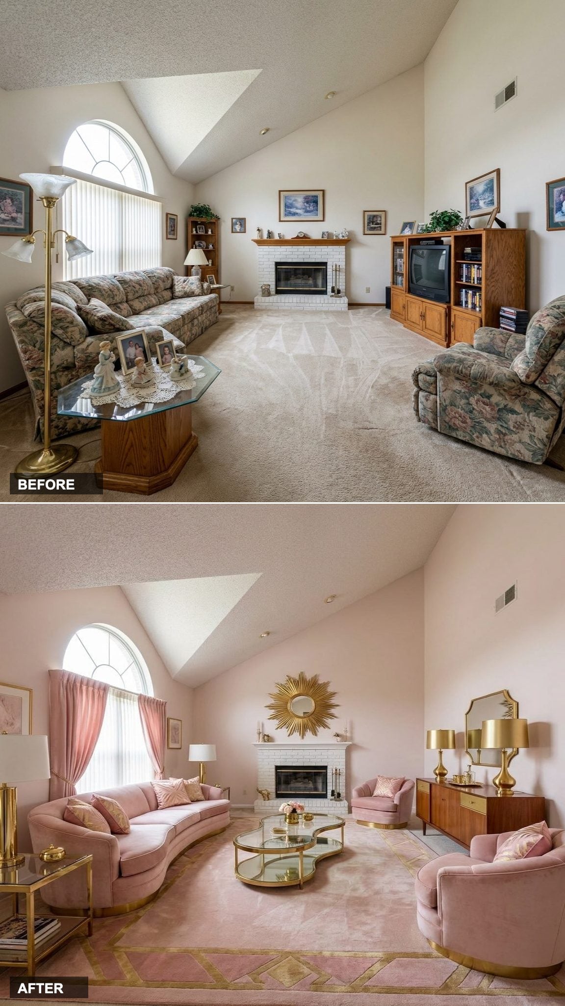 Hollywood Regency Drama in Black Lacquer and Champagne Silk