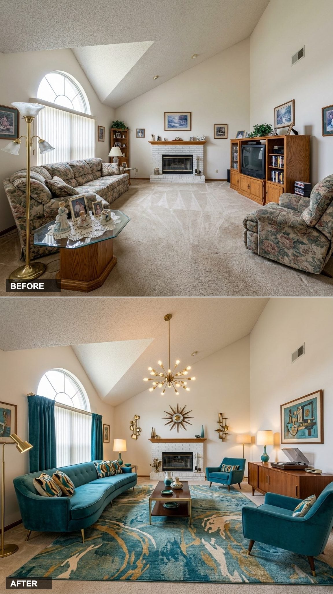 Pastel Palm Springs Retreat with Terrazzo Floors and Pink Linen