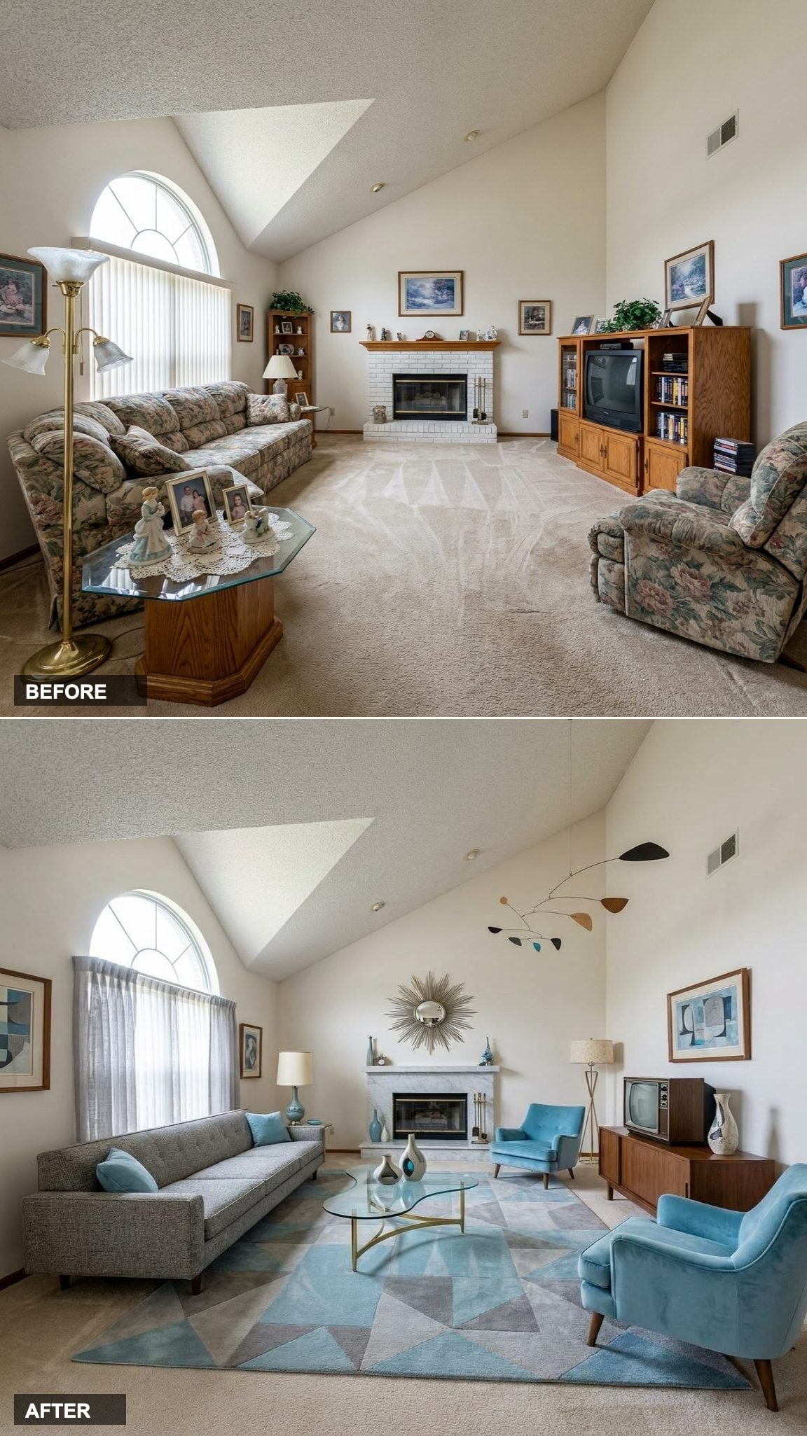 Country Club Traditional in Forest Green Velvet and Mahogany