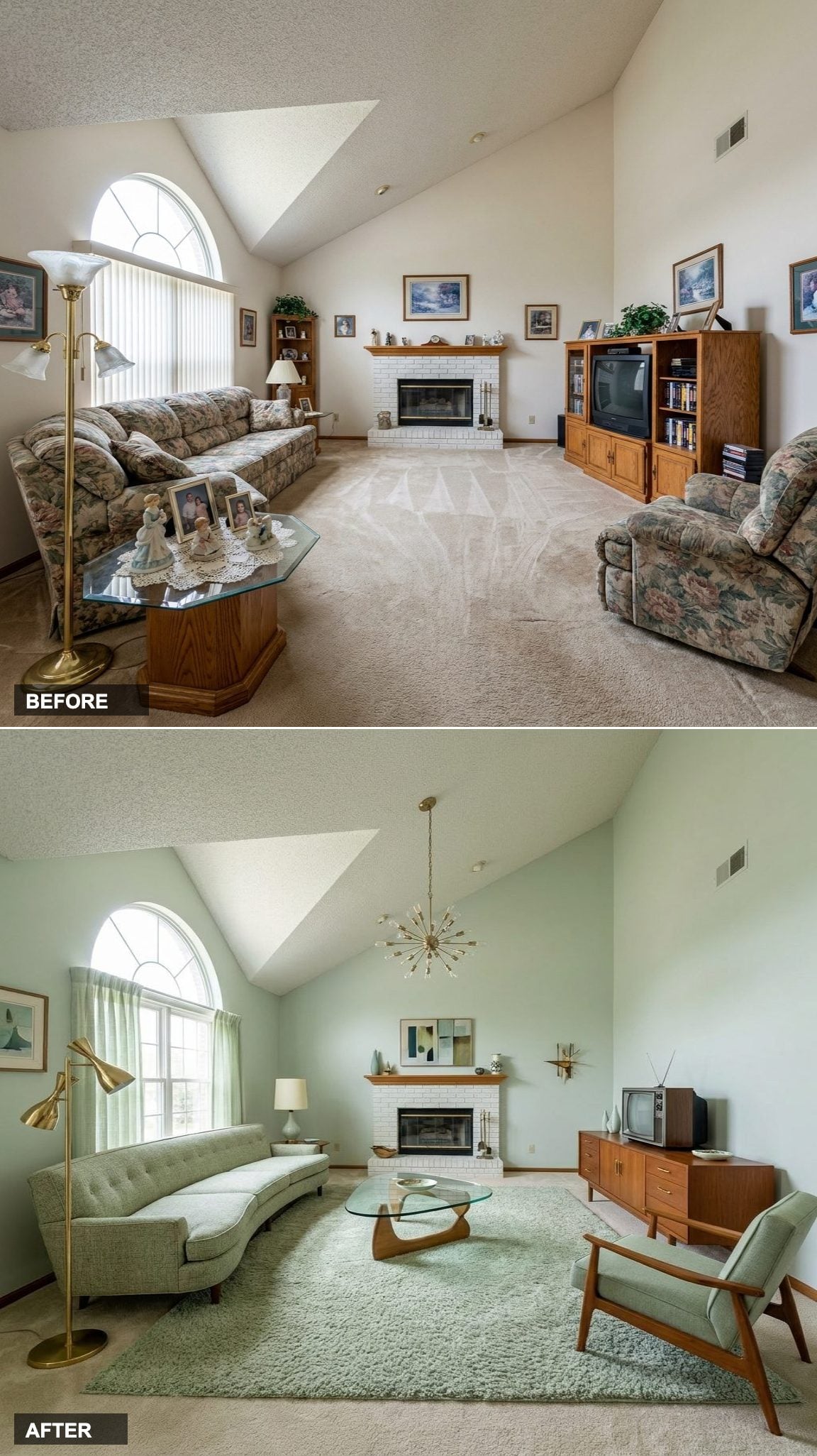 Jazz-Age Holdover with Sapphire Velvet, Brass, and Black Lacquer