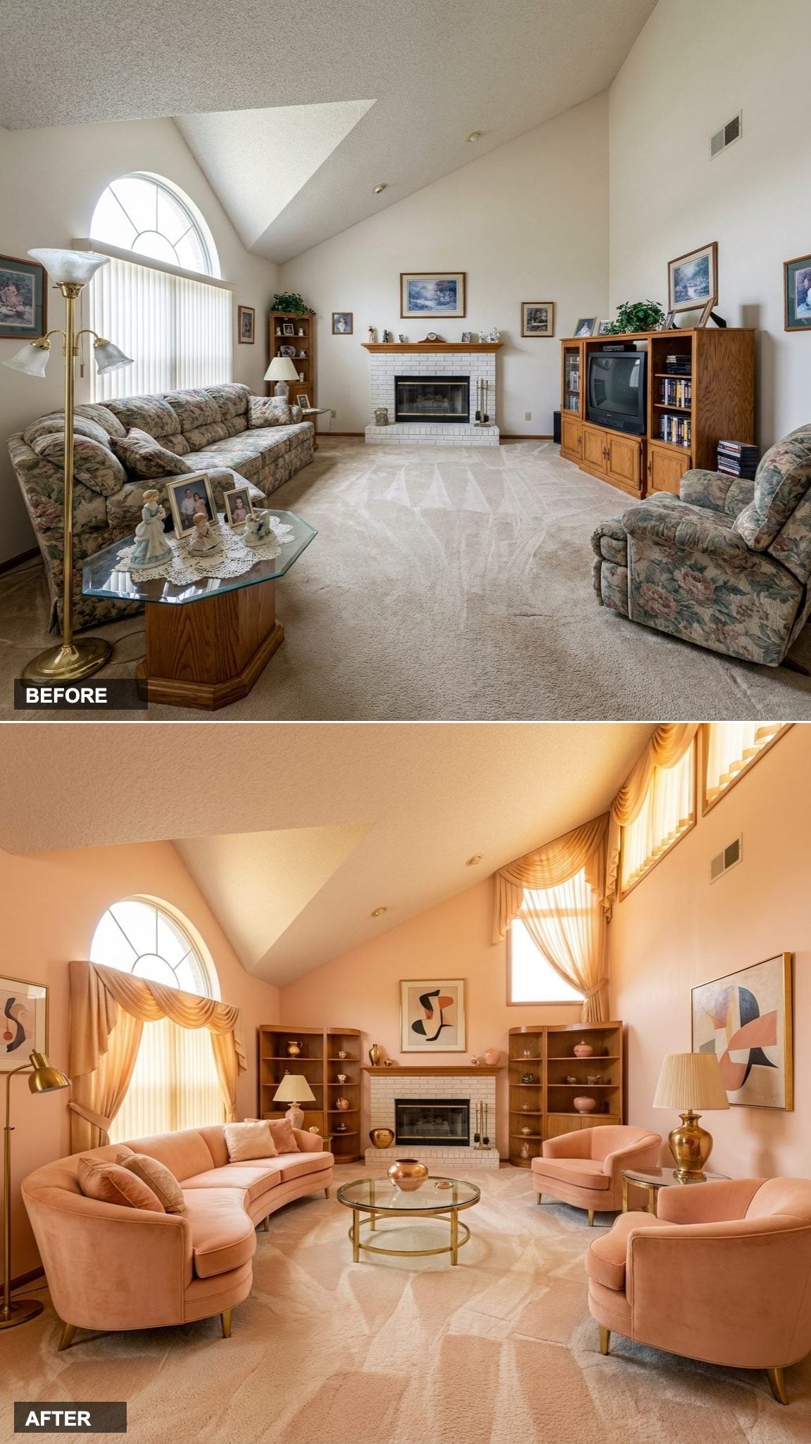 Palm Springs Poolside Chic in Lemon Yellow and Terrazzo