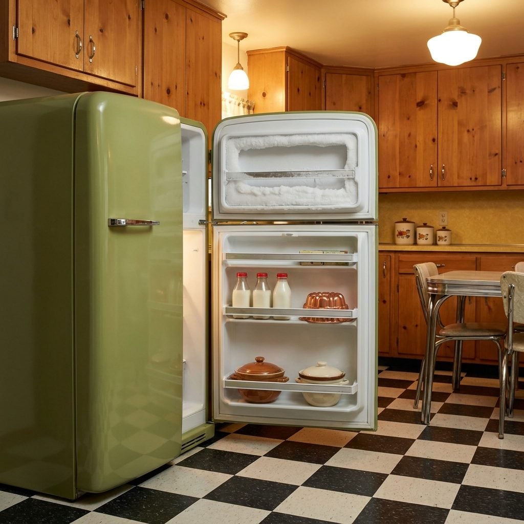 The Single-Door Fridge With a Freezer Box That Turned Into a Ice Cave Every Three Months