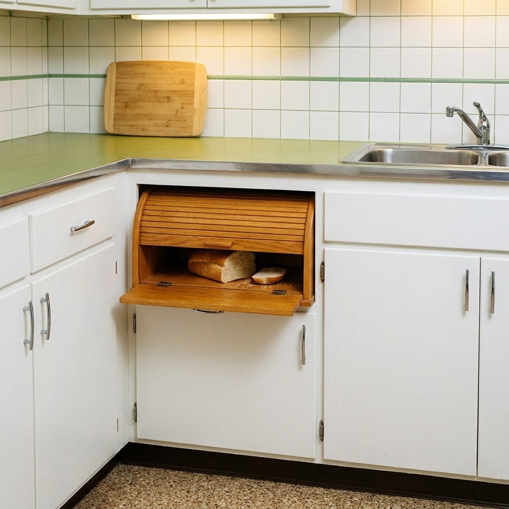The Built-In Breadbox That Came Standard and Held Exactly 1.5 Loaves