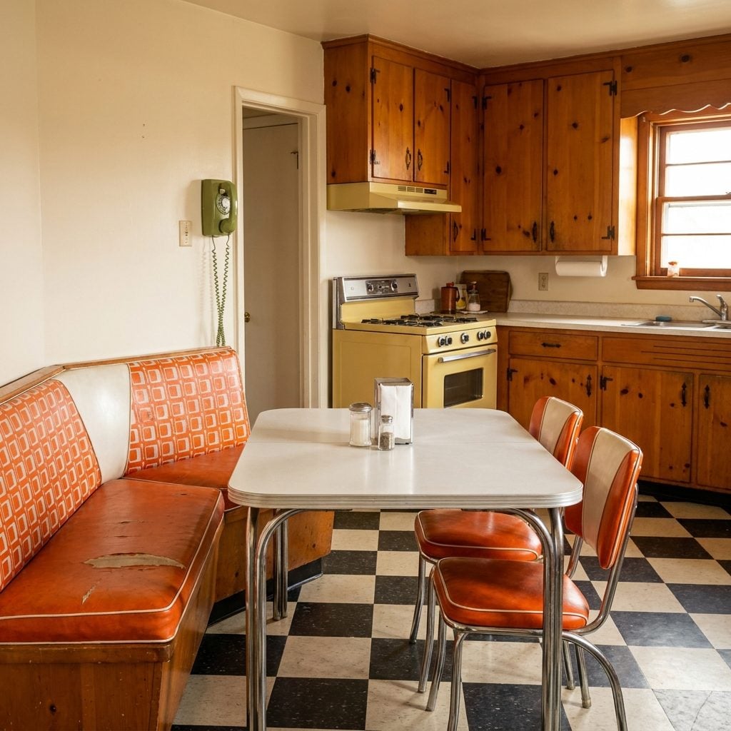 Vinyl Seat Cushions in Patterns That Were Absolutely Not Subtle