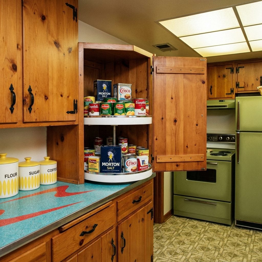 The Lazy Susan Corner Cabinet That Maximized Storage and Minimized the Items You'd Ever Actually Find Again