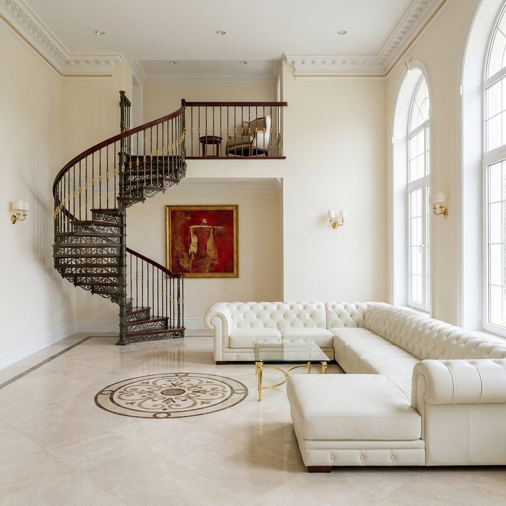 A Spiral Staircase That Leads to a Room You'd Never Actually Need to Visit