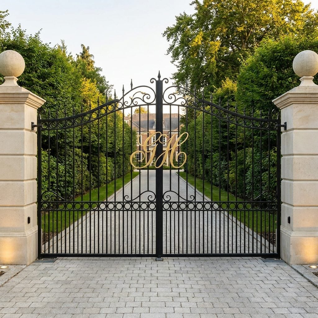 Your Initials Carved Into the Front Gate Like You're a Renaissance Duke