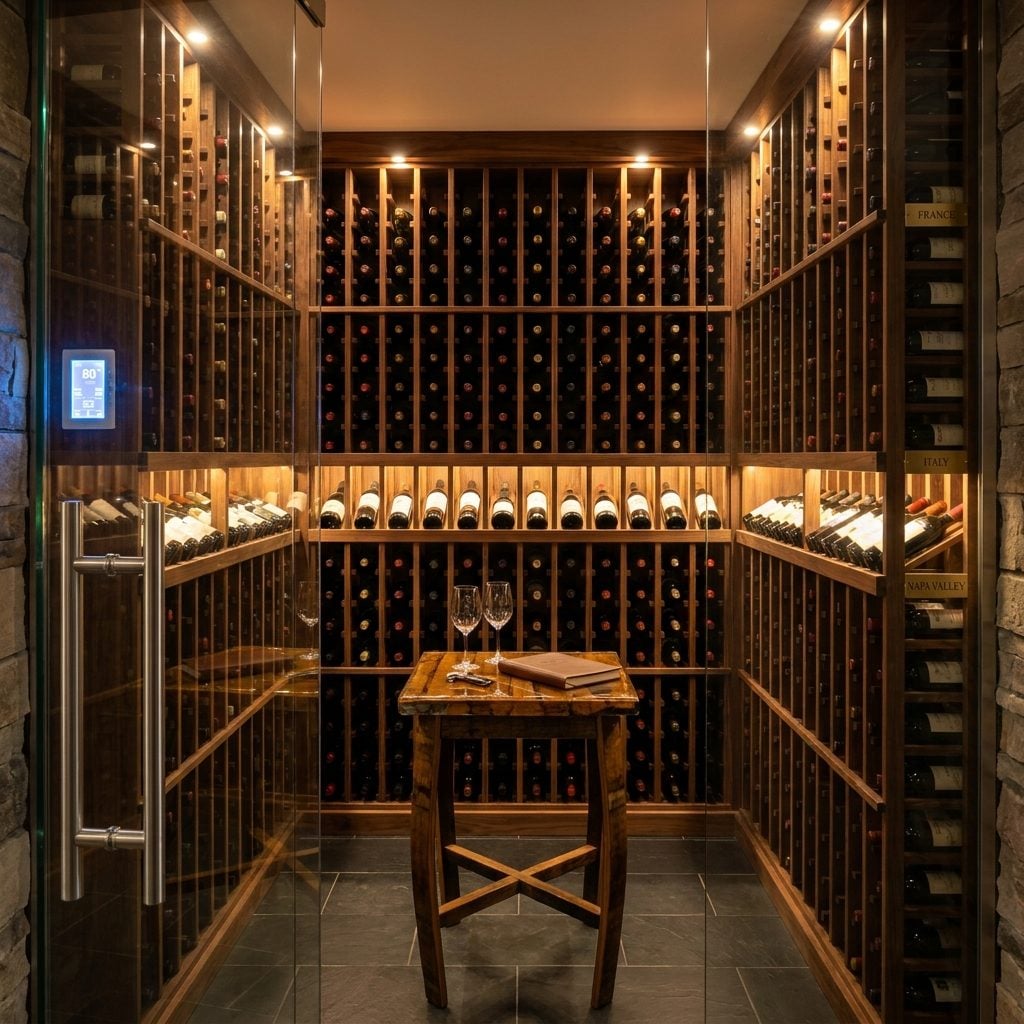 The Wine Cellar Where Not a Single Bottle Was Chosen by the Person Who Owns It
