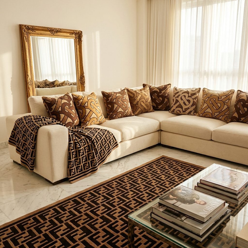 Every Cushion, Throw, and Rug Is Screaming a Designer's Name at You