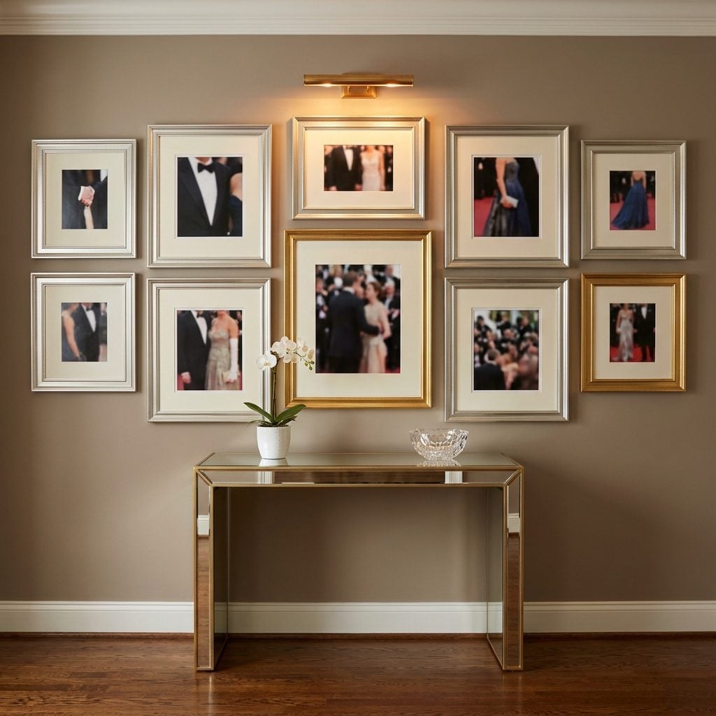 Celebrity Photos Greet You at the Door Like a Résumé Pinned to the Wall