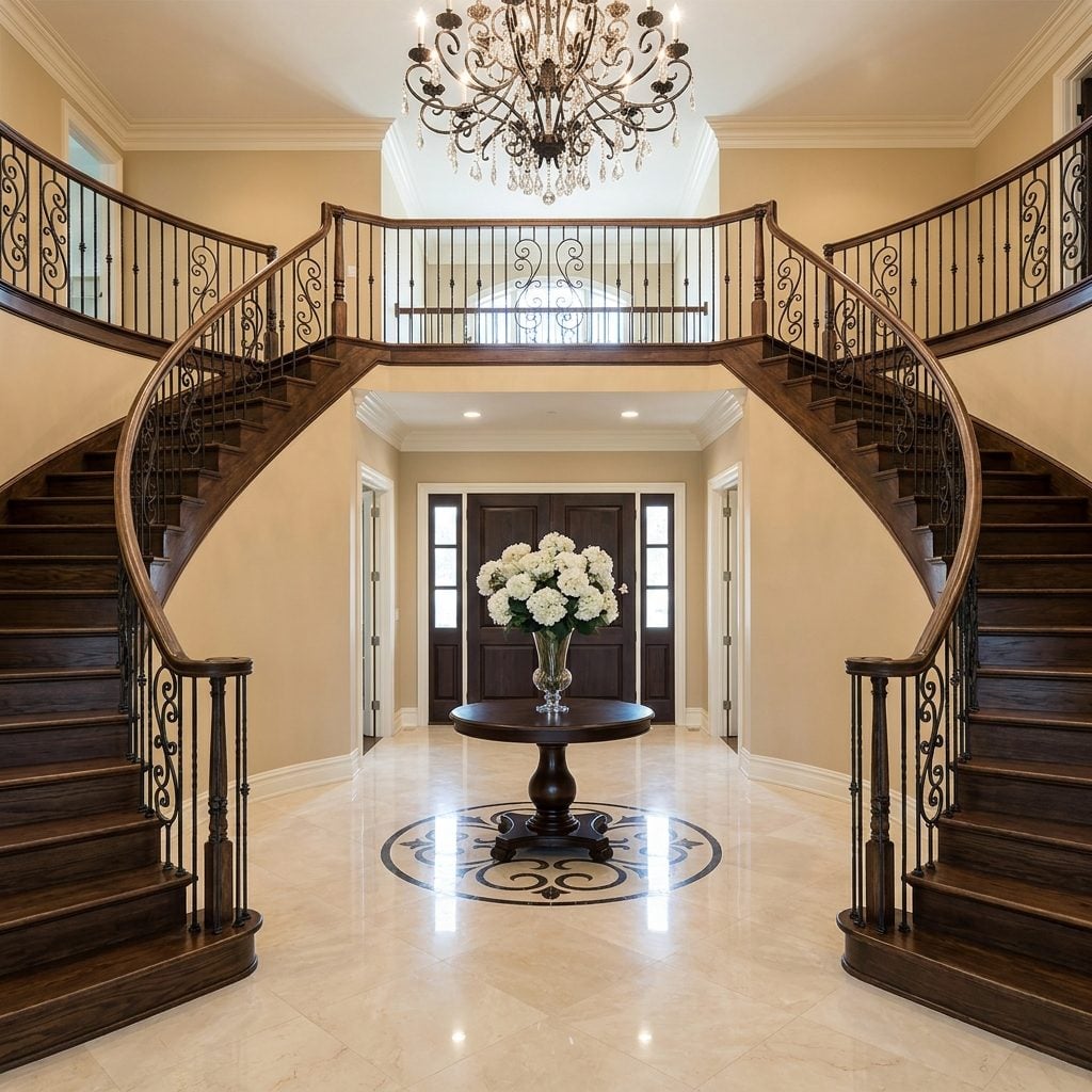 Two Staircases in a House Where Nobody's Hosting a Debutante Ball