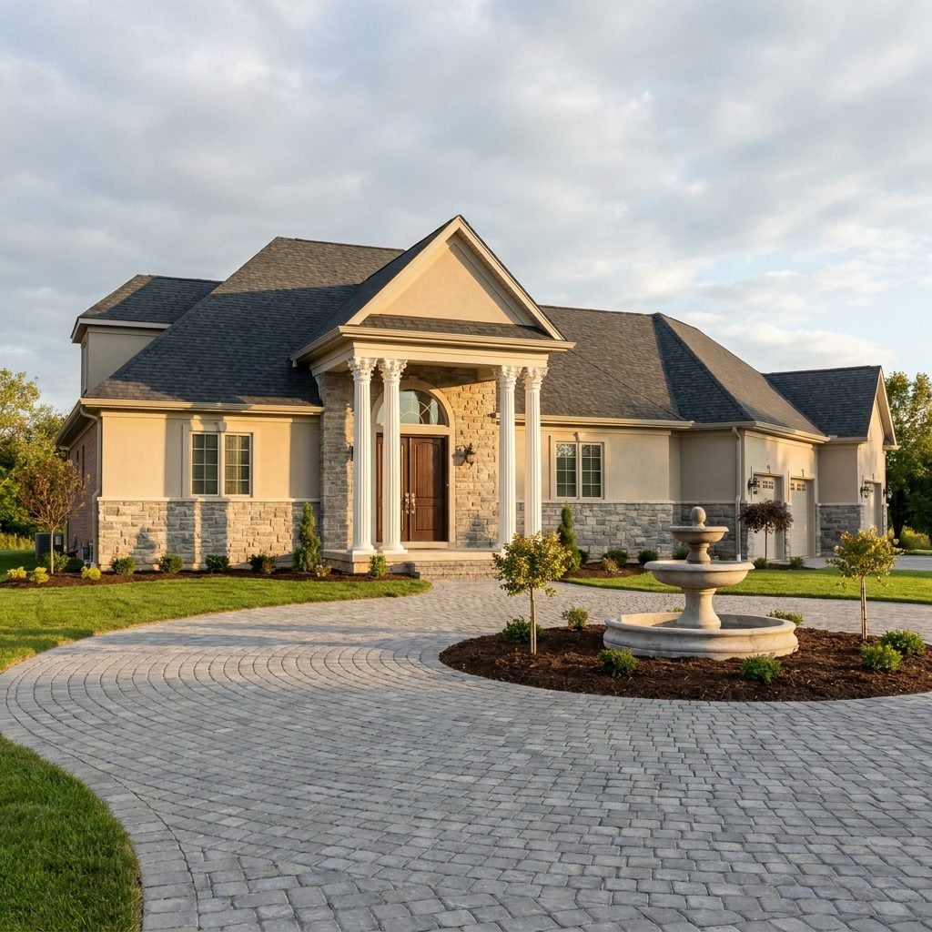 Decorative Columns Holding Up Absolutely Nothing but an Ego