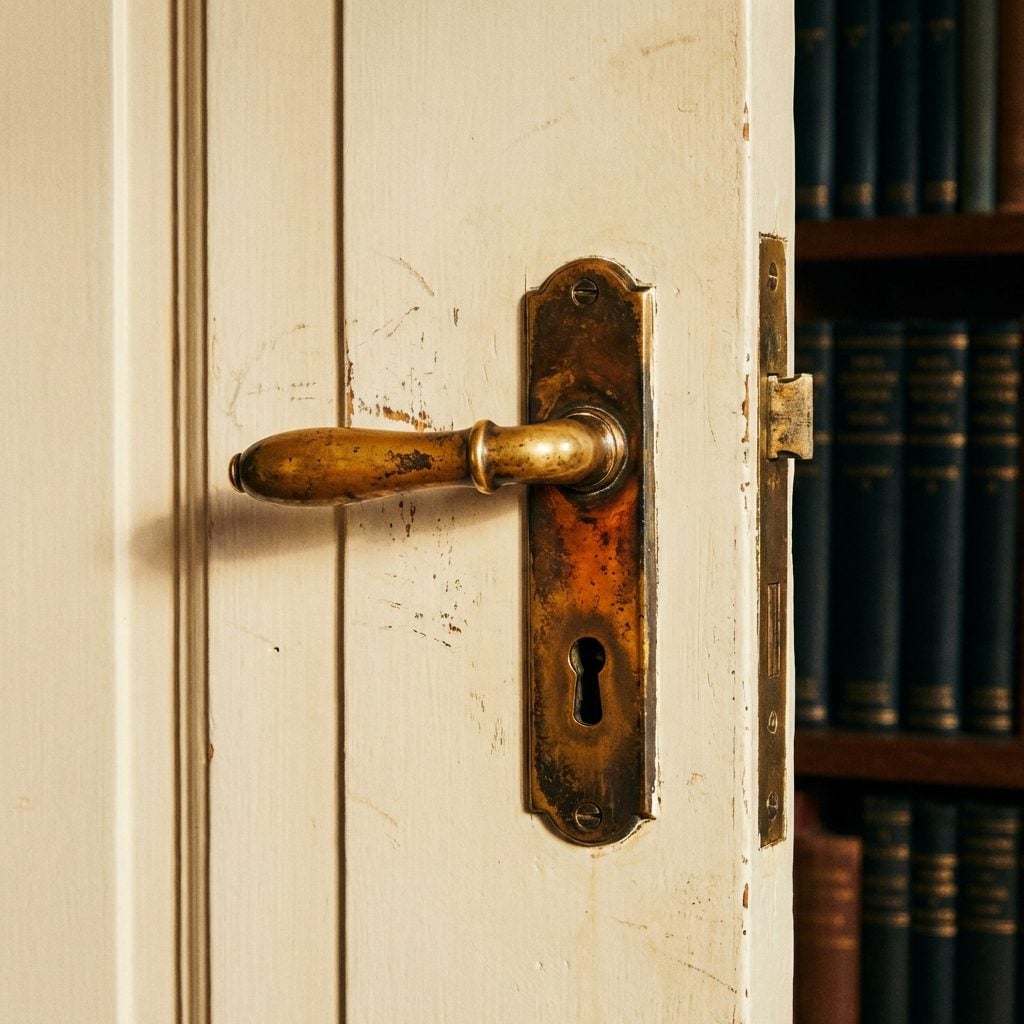 Brass Hardware That's Never Once Seen a Polish Cloth