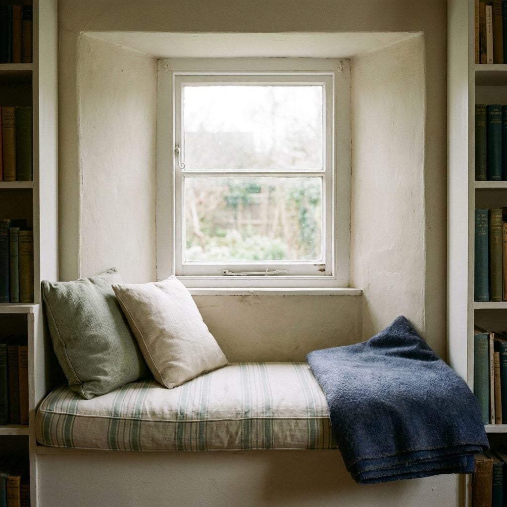 Window Seats With Cushions That Faded Before You Were Born