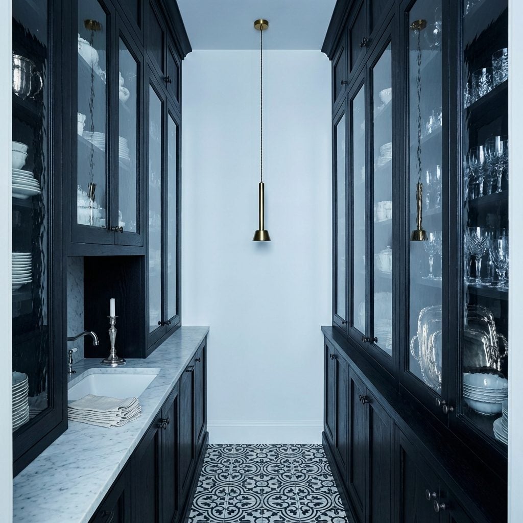 The Butler's Pantry That Actually Functions as One