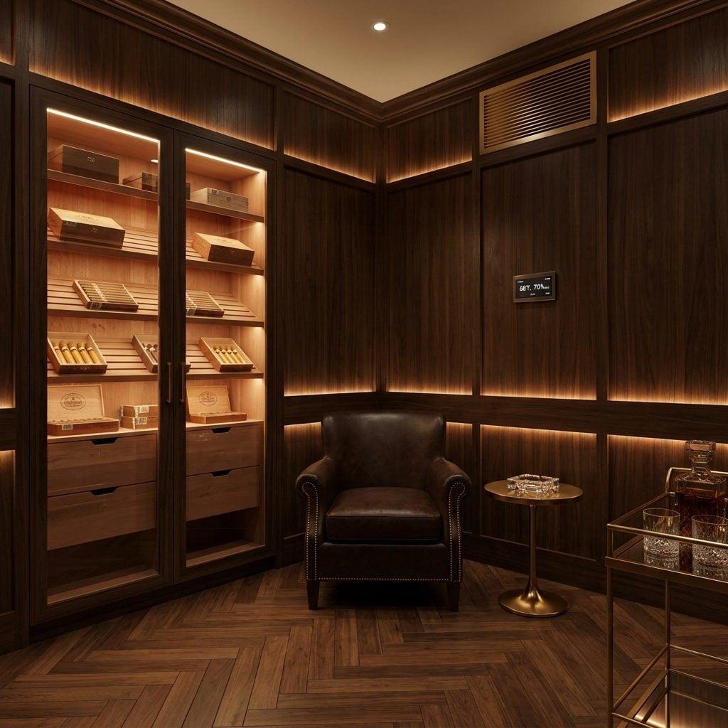 The Cigar Room Nobody Actually Smokes In (But Everyone Gets a Tour Of)