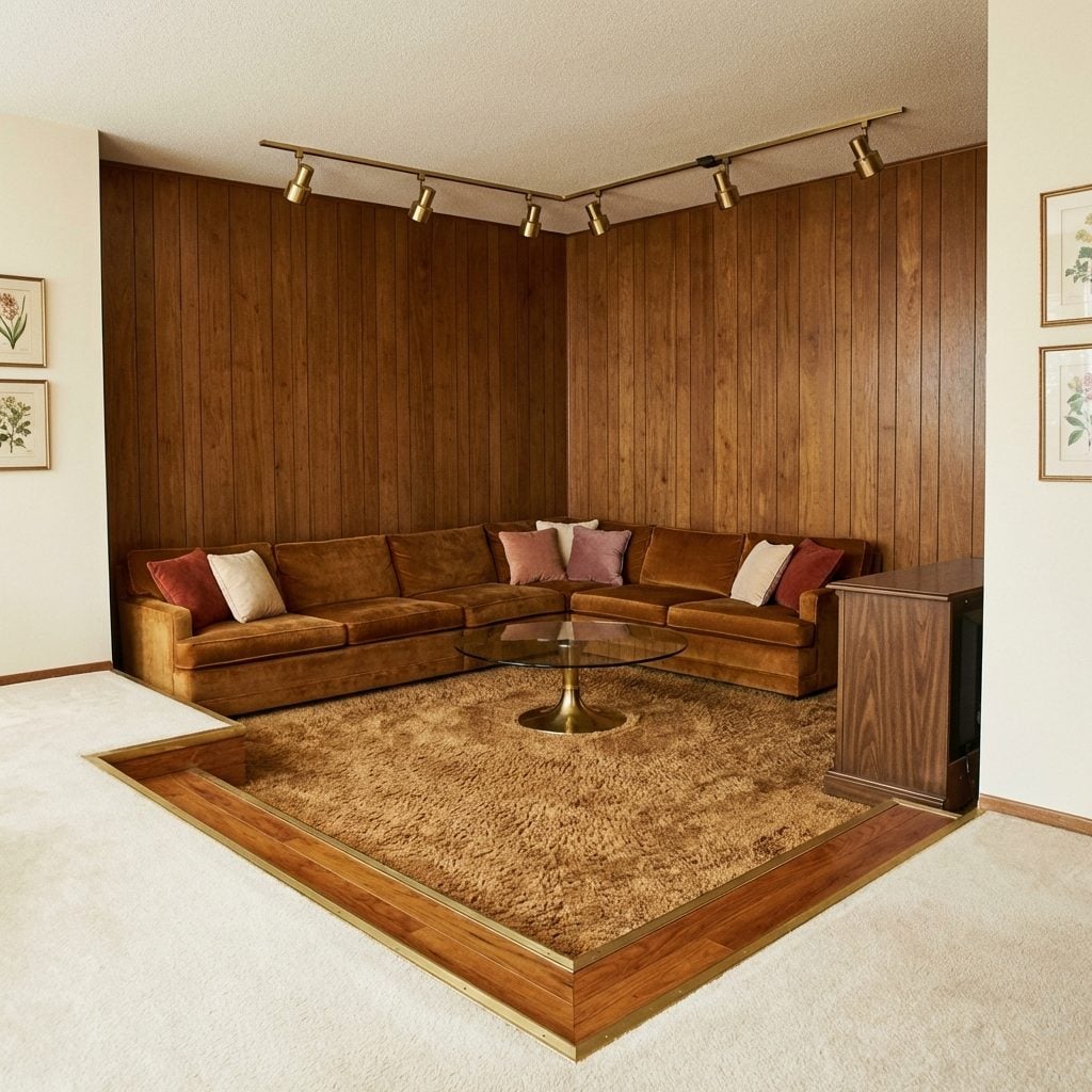 The Sunken Living Room That Felt Like Its Own Separate World