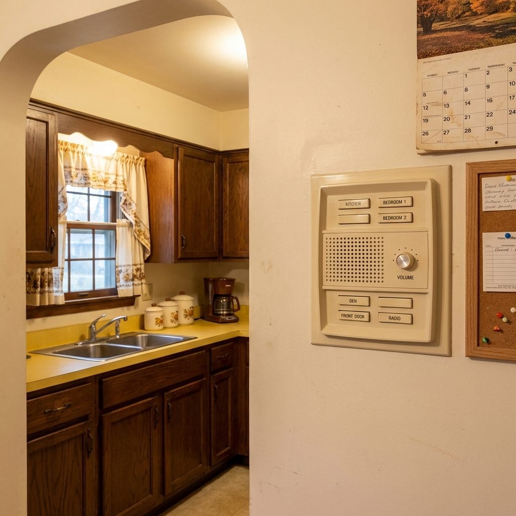 The Built-In Intercom System That Connected Every Room
