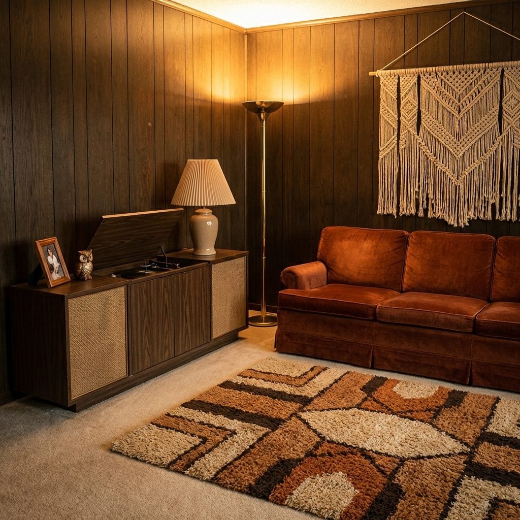 The Cabinet-Style Stereo Console With the Turntable on Top
