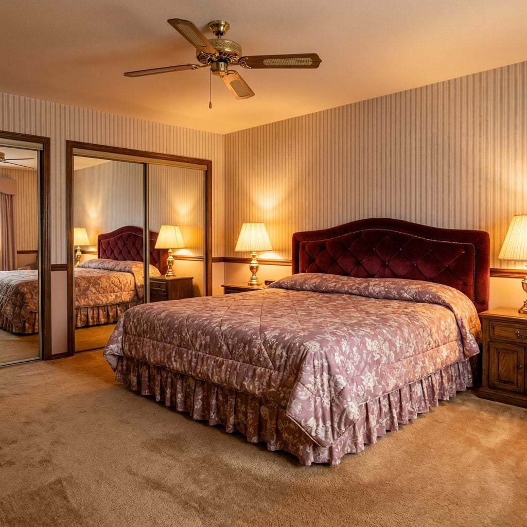 The Waterbed With the Padded Velvet Headboard That Took Three Hours to Fill