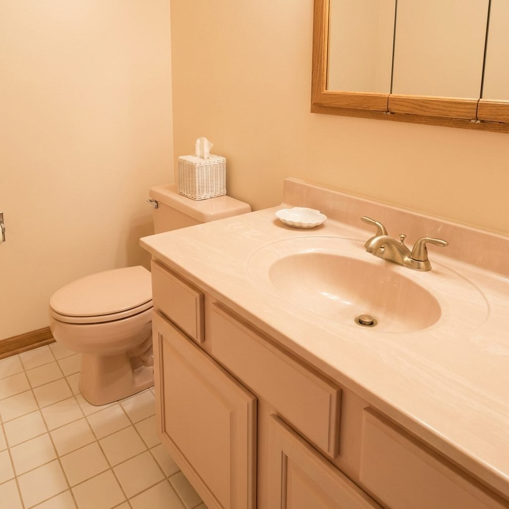 The Soft Peach or Mint Green Countertop That Seemed Perfectly Normal at the Time