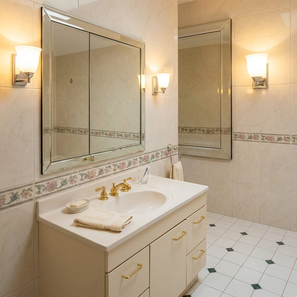 The Recessed Medicine Cabinet That Flush-Mounted Into the Wall