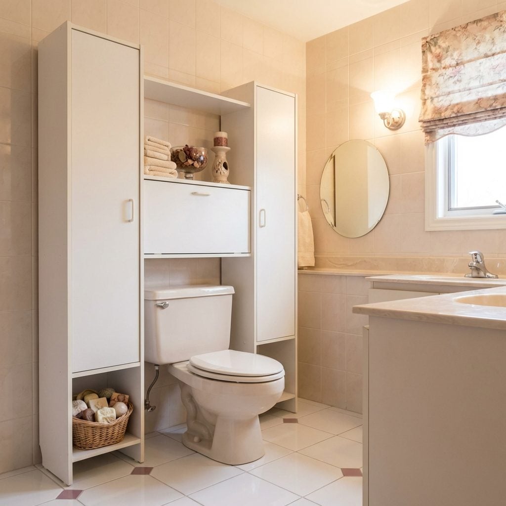 The Over-the-Toilet Storage Unit That Made Every Bathroom Feel 'Organized'