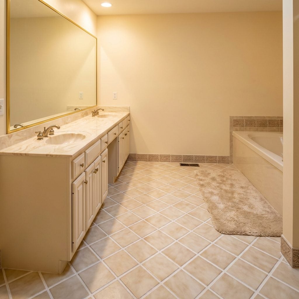 Diagonal Tile Layouts That Said 'We Did Not Go with the Default'