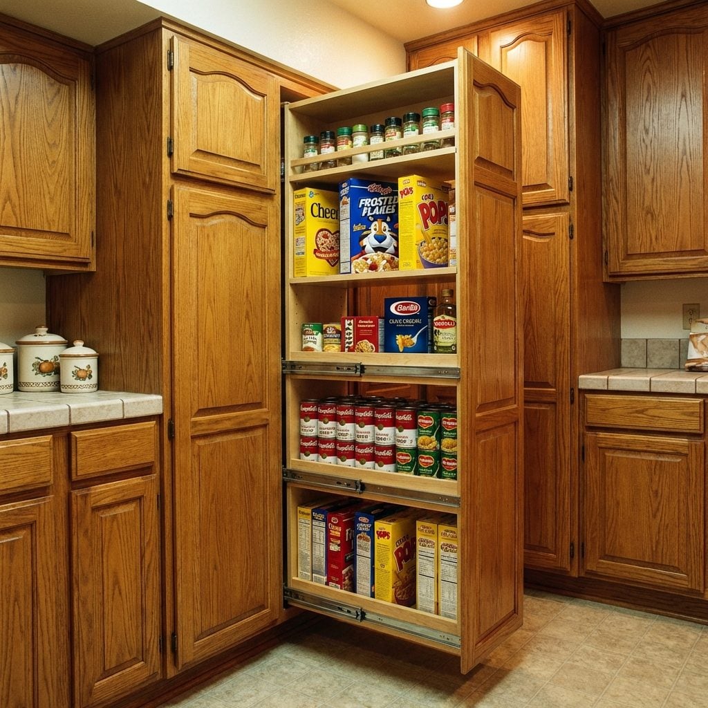 The Pull-Out Pantry with Full-Extension Shelves That Made You Feel Like a Professional
