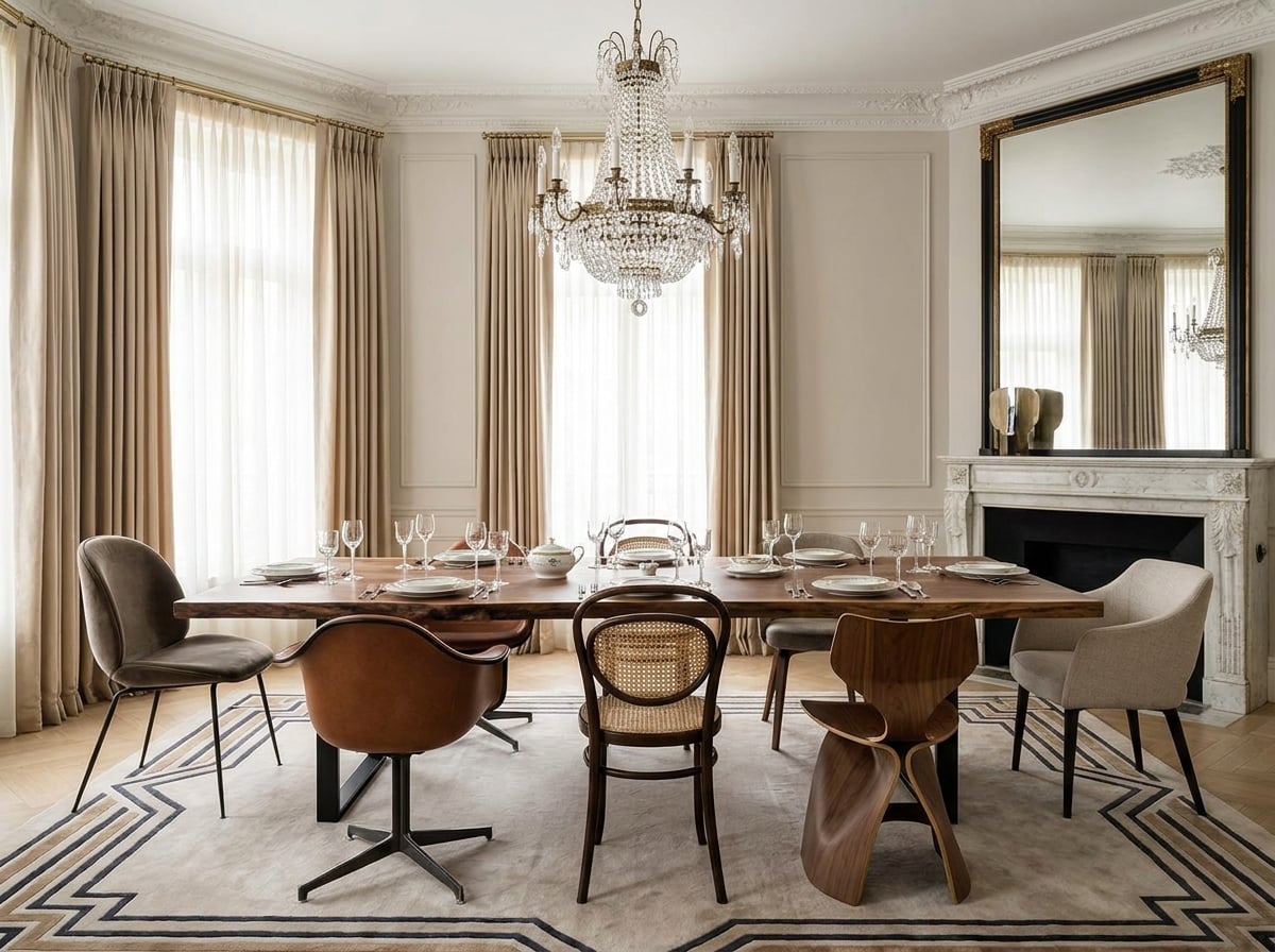 The Reason You Can Finally Stop Matching Your Dining Chairs (And Why It Looks Better When You Don’t)