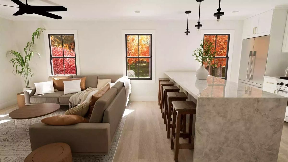 Warm Autumn Light and an Island Built for Gathering