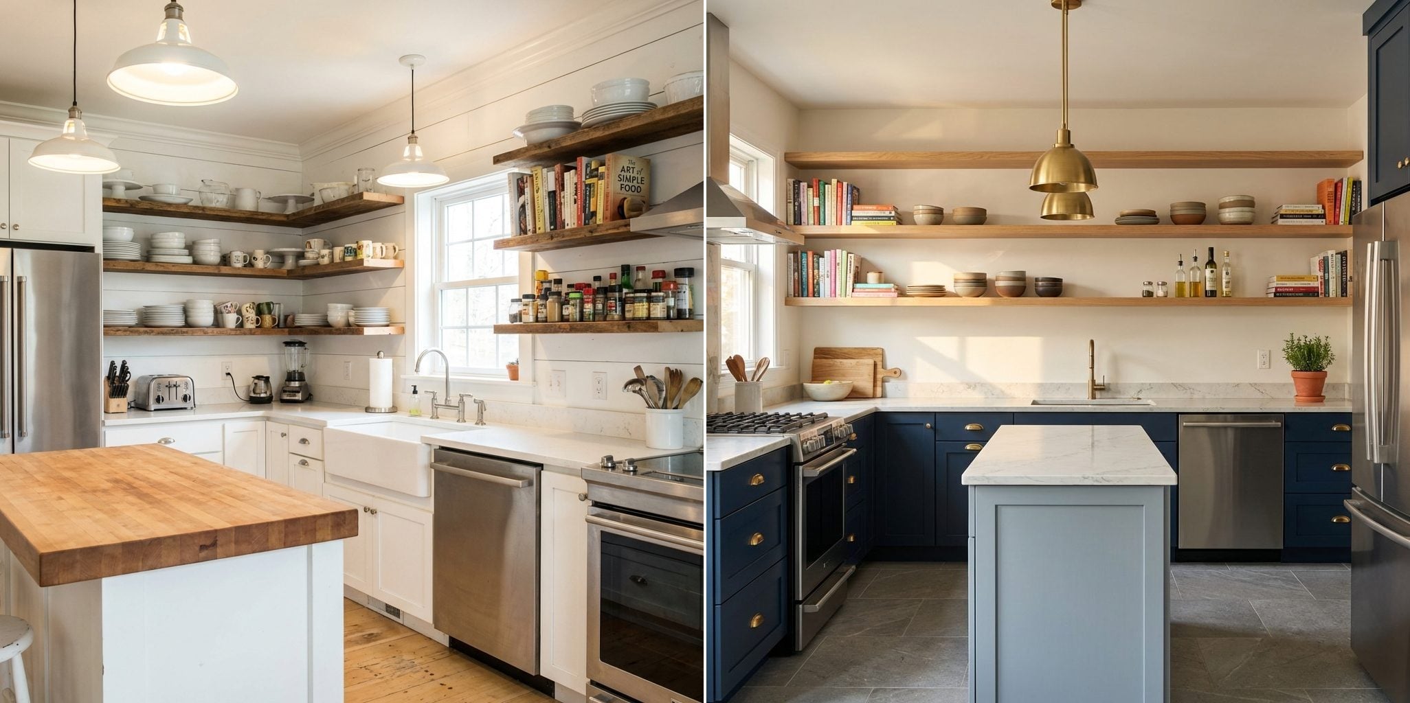 Don’t Install Open Shelving in Your Kitchen Until You See How Bad It Looks in these 28 Kitchens