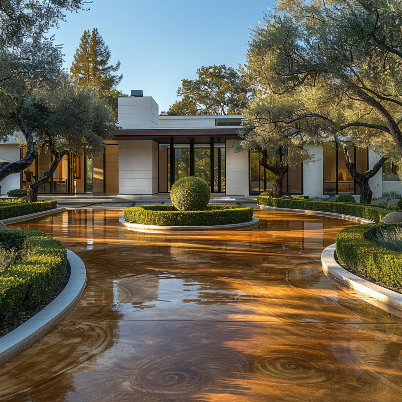 Olive Trees, Polished Concrete, and a Roundabout That Knows Exactly What It's Doing