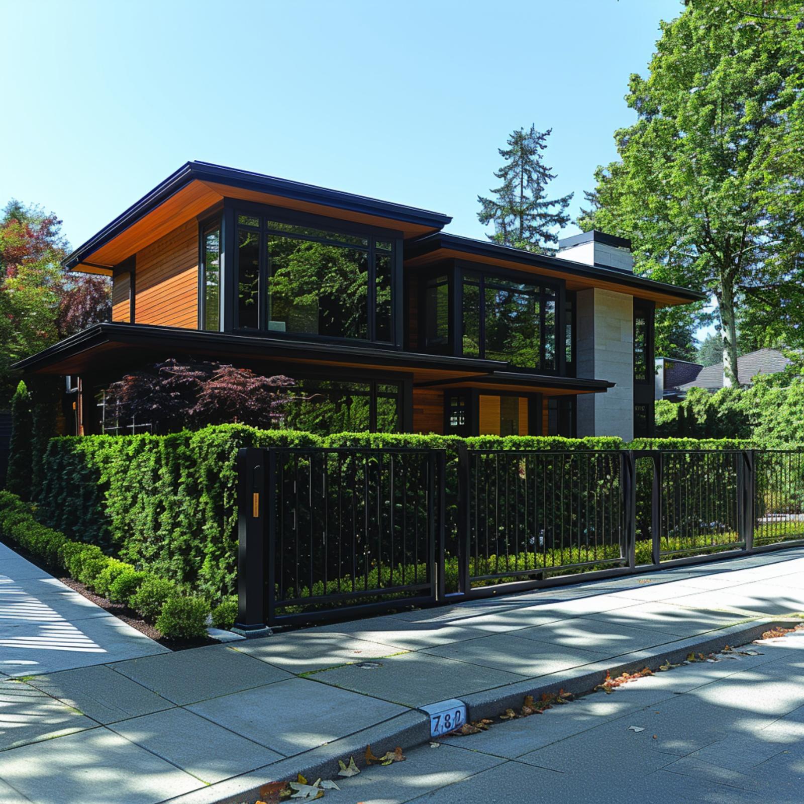 Prairie Lines, Warm Wood, and a Fence That Makes the Whole Block Rethink Its Curb