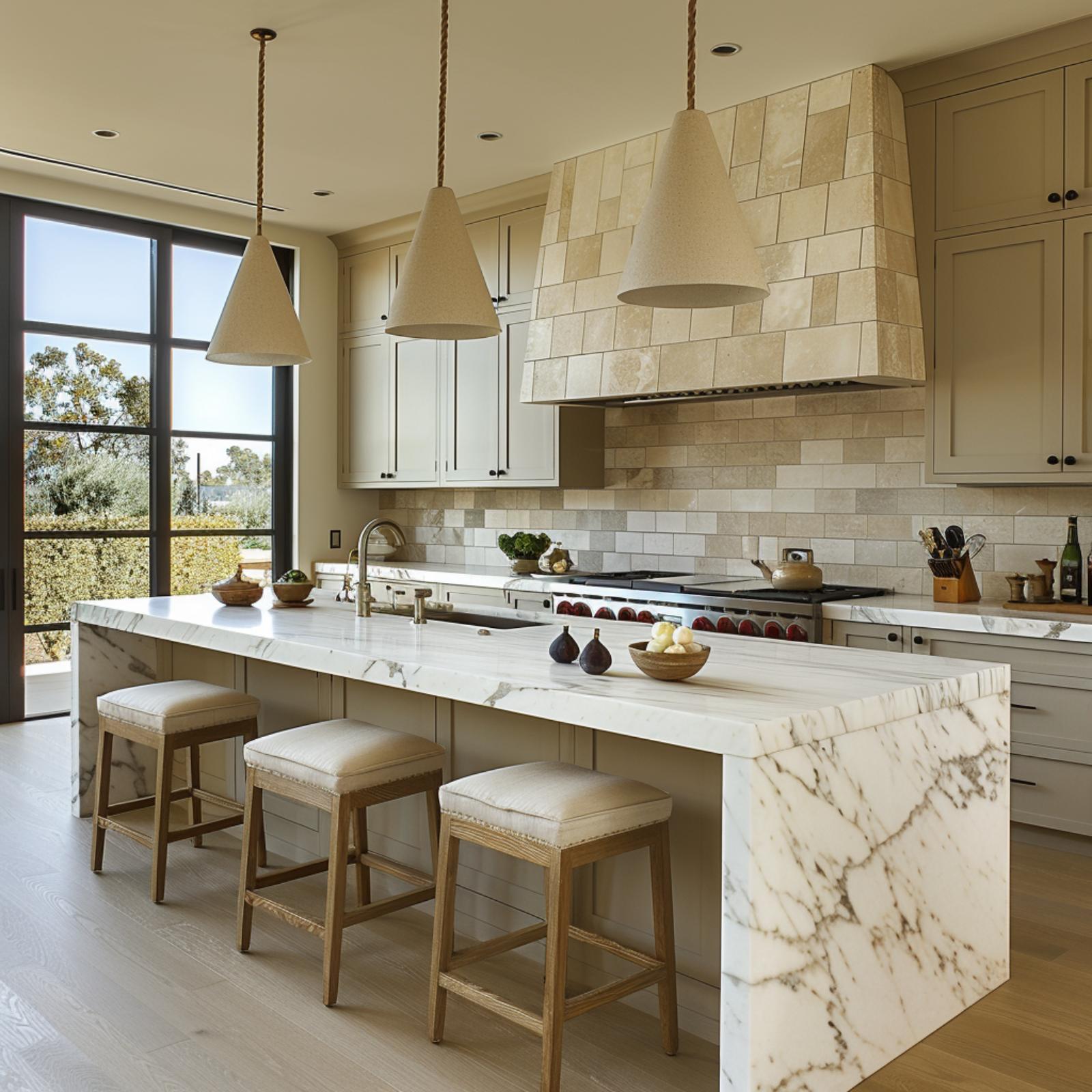 Rope Pendants and a Tiled Hood Make the Warmth Argument Structurally