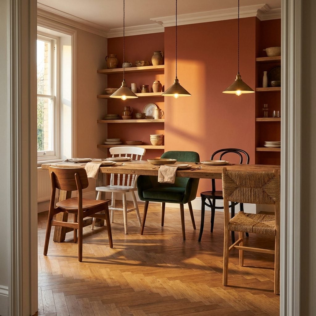 How Your Eye Actually Moves Through a Room (And Why Identical Chairs Stop It Cold)