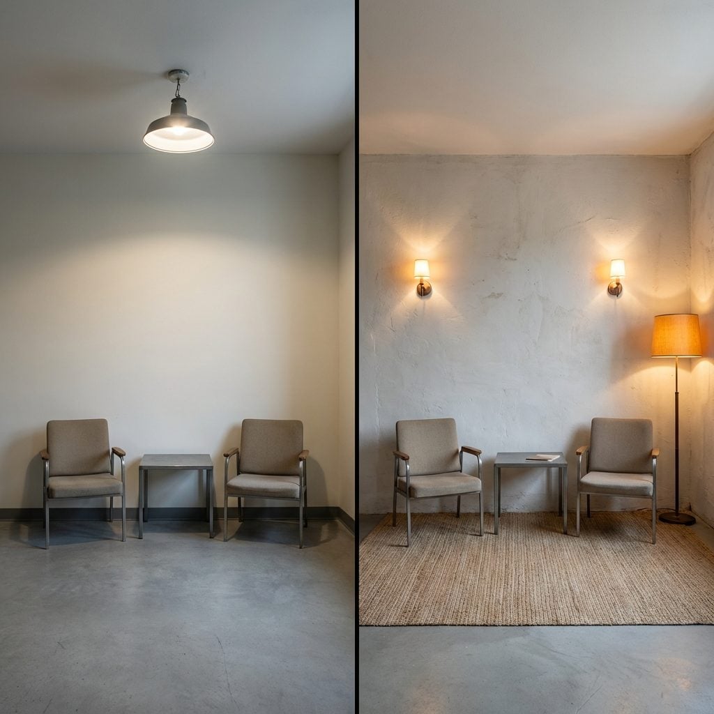 The Psychological Reason Overhead Lighting Makes People Feel Vaguely Uncomfortable (Without Knowing Why)