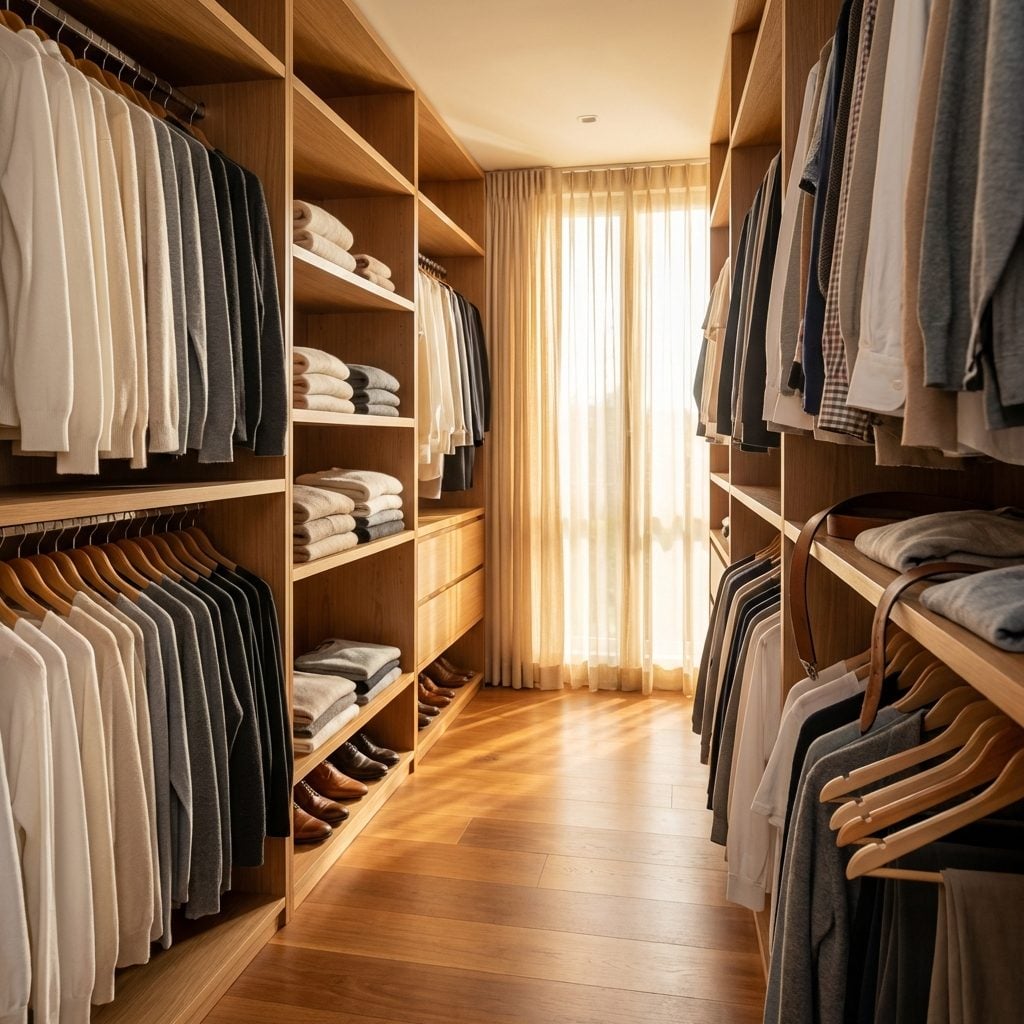 The Side of the Closet That Always Belongs to the Person With More Control