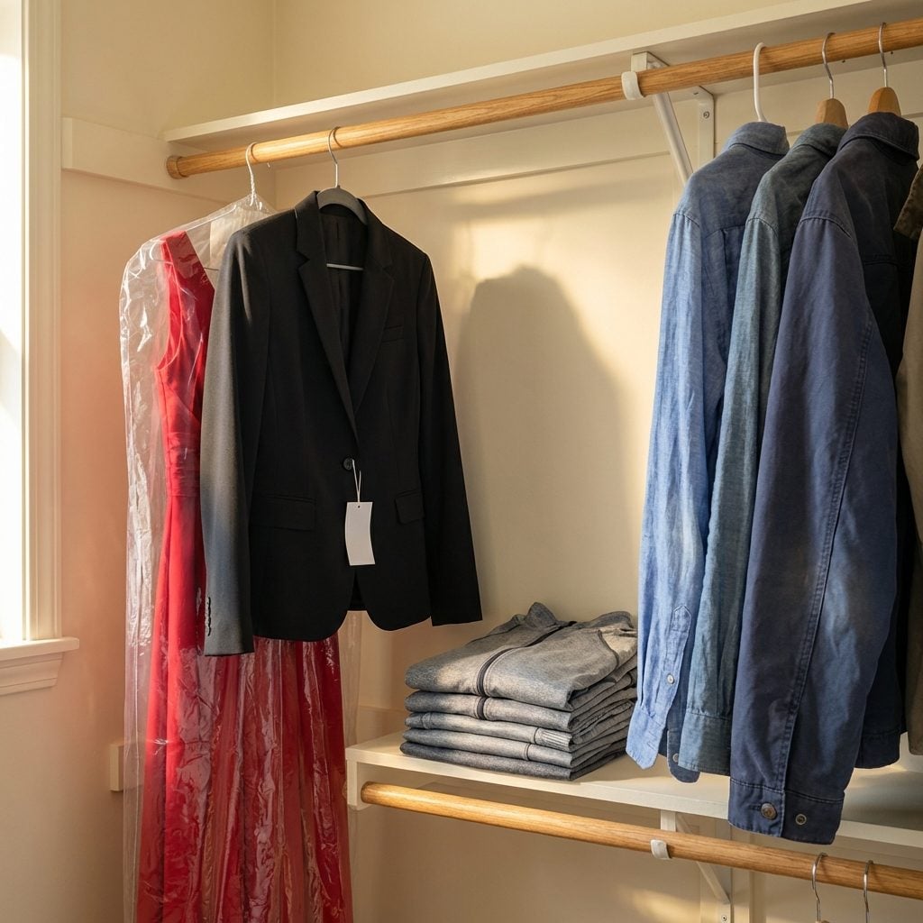 Why the Presence of 'Ghost Clothes', Items Never Worn But Never Removed, Speaks Volumes