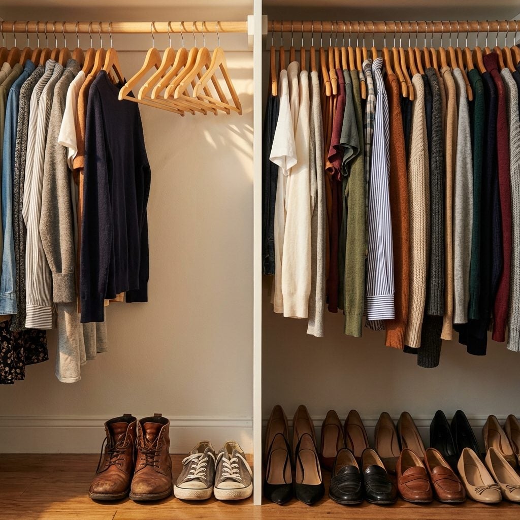 The Hanger Count Ratio That Reveals Who Feels More 'At Home' in the Relationship