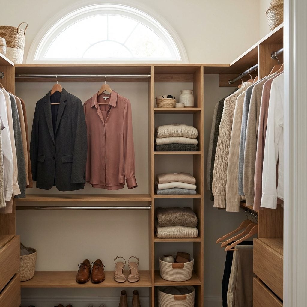What a Completely Merged Closet, No Separation at All, Actually Signals About Intimacy
